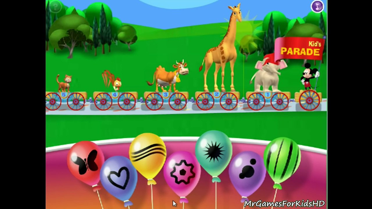 Mickeys Animal Video Parade Mickey Mouse Clubhouse Children Games