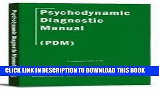 Best Seller Psychodynamic Diagnostic Manual (Hardcover) Free Read