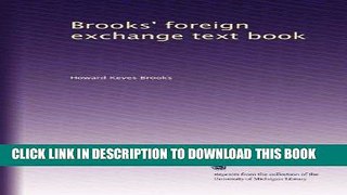 [New] Ebook Brooks  foreign exchange text book Free Read