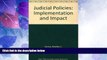 Big Deals  Judicial Policies: Implementation and Impact  Best Seller Books Best Seller