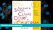 Big Deals  How to Win in Small Claims Court in California, 2E  Full Read Best Seller