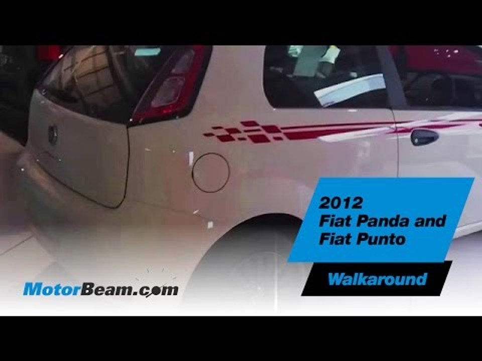 2012 Fiat Panda and Punto Walkaround