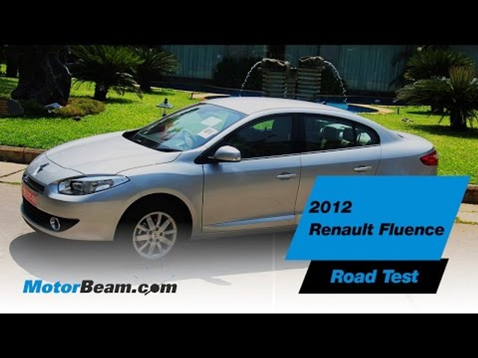 2012 Renault Fluence Road Test