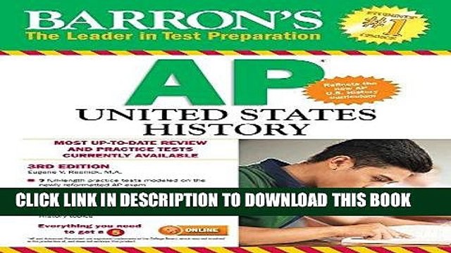 Best Seller Barron s AP United States History, 3rd Edition Free Read