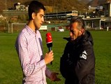 Afrim Toverlani interview after match KF Hajvalia 2-3 KF Feronikeli 28.10.2016 HD