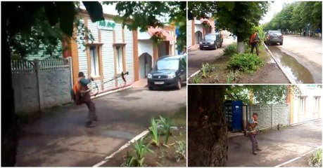 Eis o motivo porque a vodka e a jardinagem não combinam...