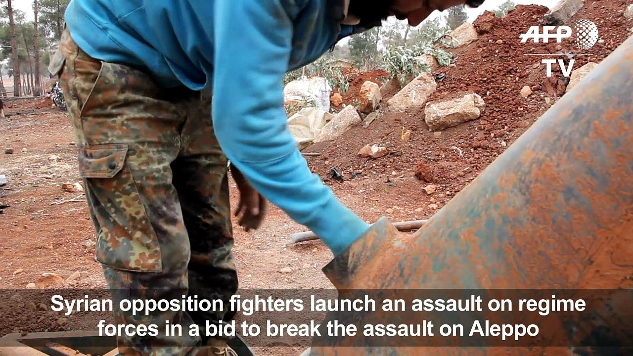 Syria rebels launch assault to break Aleppo siege