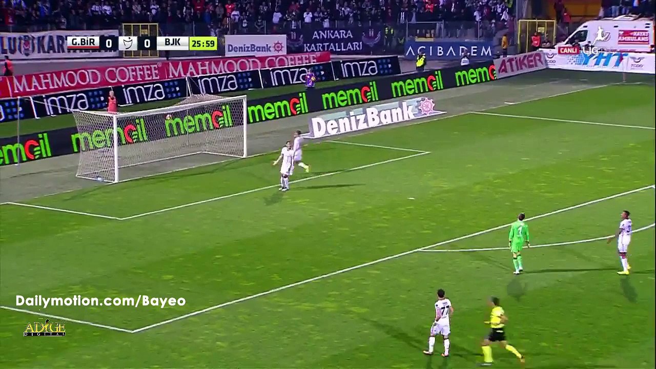 Serdar Gurler Goal HD - Genclerbirligi 1-0 Besiktas- 28-10-2016