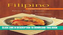 [New] Ebook Filipino Homestyle Dishes: Delicious Meals in Minutes Free Read