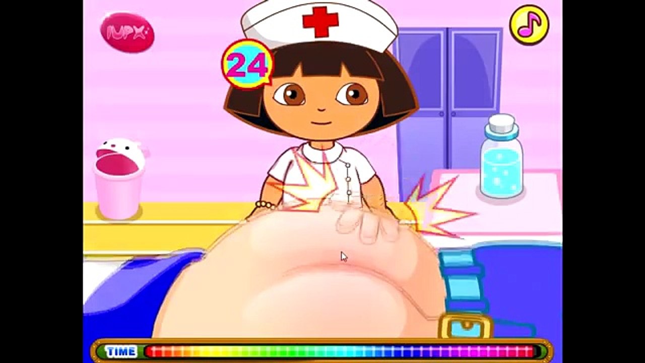 Cartoon game. Dora the Explorer - Dora Nurse Injection. Full Episodes in English 2016