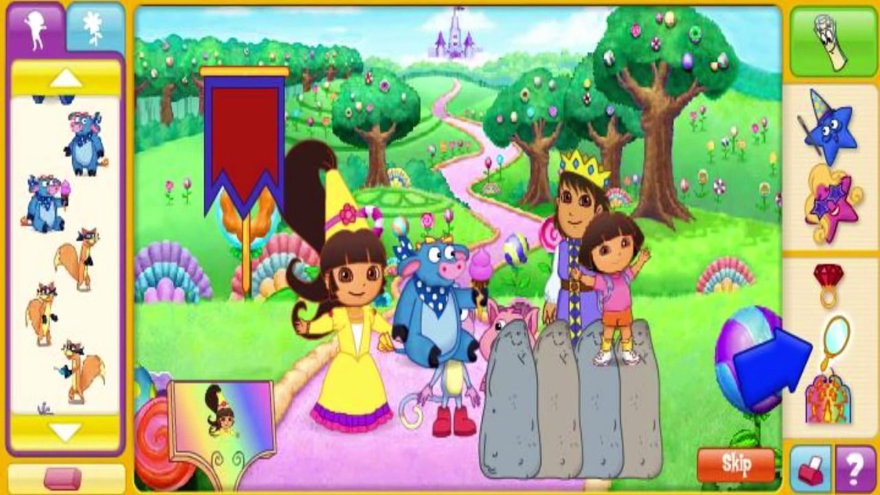 Dora the Explorer Doras Great Big World Dora Games Nick Jr
