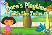 Dora the Explorer Doras Playtime With the Twins Game for Kids HD Video