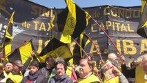 Taxistas argentinos marchan de nuevo contra la 