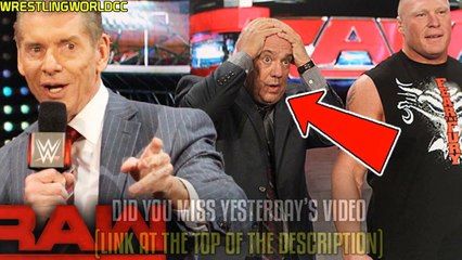 WWE BREAKING NEWS: GOLDBERG'S WWE FUTURE ENDANGERED (GOLDBERG UPDATE/NEWS)