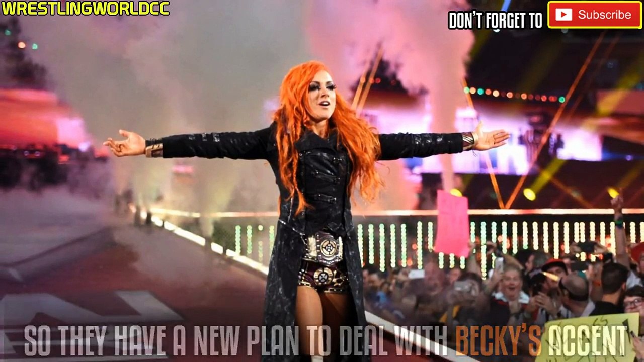 WWE BREAKING NEWS: BECKY LYNCH NO LONGER ALLOWED TO SPEAK ON WWE TV