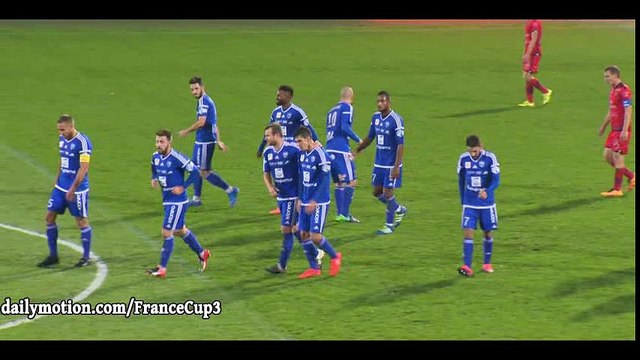 Kevin Hoggas Goal HD -Bourg Peronnas 1-0 GFC Ajaccio - 28-10-2016