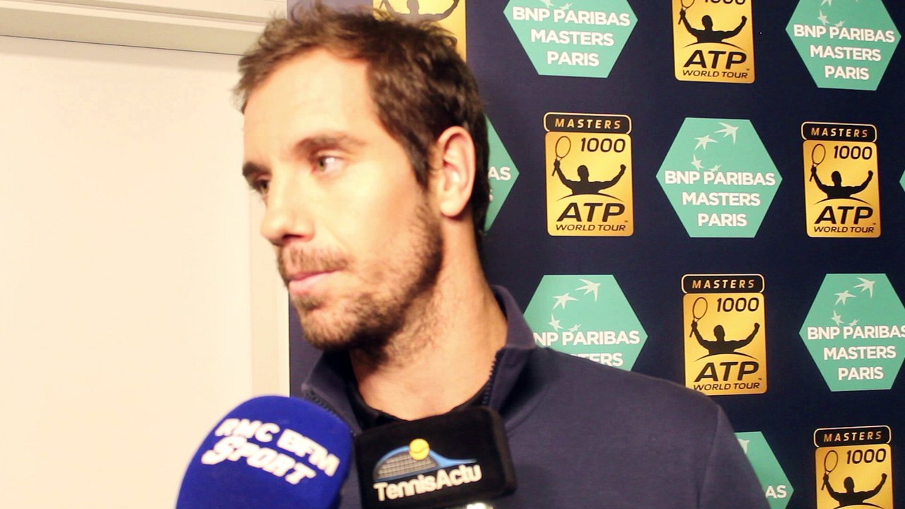 ATP - BNPPM 2016 - Richard Gasquet : "Gaël Monfils n'est pas dans son monde"