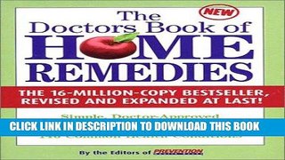 Read Now Doctor s Book of Home Remedies: Simple, Doctor-Approved Self-Care Solutions for 146