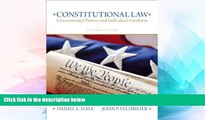 READ FULL  Constitutional Law: Governmental Powers and Individual Freedoms (2nd Edition)  Premium