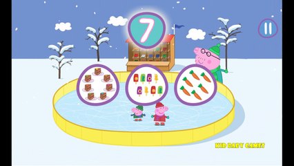 Peppa Pig English Episodes - Peppe Pig Ice Skating Game For Kids