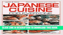 [New] Ebook Japanese Cuisine for Everyone: Quick and Easy Free Online