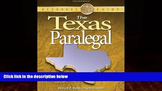 Books to Read  The Texas Paralegal (Paralegal Reference Materials)  Full Ebooks Best Seller