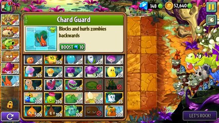 Plants vs Zombies 2 - Jurassic Marsh Day 25: Ankylosaurus