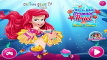 The Little Mermaid Ariel Nails Salon - Disney Princess Games for Kids