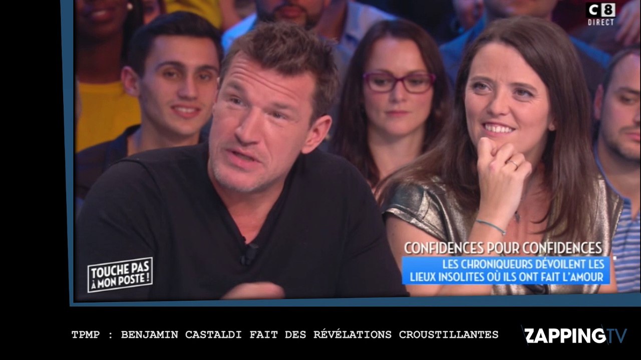 TPMP : Benjamin Castaldi fait des révélations croustillantes sur ses expériences sexuelles (Vidéo)
