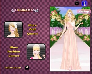 Game online thời trang, Barbie đám cưới mùa xuân, trò chơi new