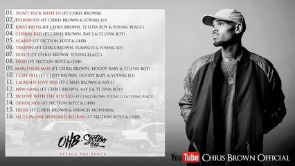 Chris Brown - Scared ft. Section Boyz & OHB (Attack The Block Mixtape)