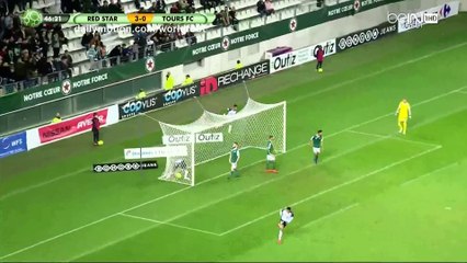 Denis Bouanga Goal HD - Red Star 3 - 1 Tours - 28.10.2016[1]
