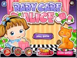Baby Alice Care Games-Baby Games-Hair Games