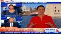 Secretaria General Iberoamericana habla en NTN24 sobre ausencia de mandatarios en la XXV Cumbre en Cartagena