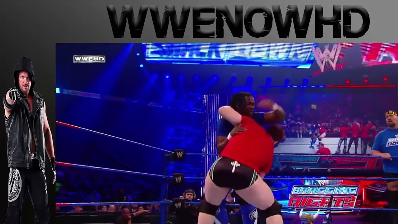 Team Smackdown vs Team Raw Bragging Rights 2010 Elimination Match