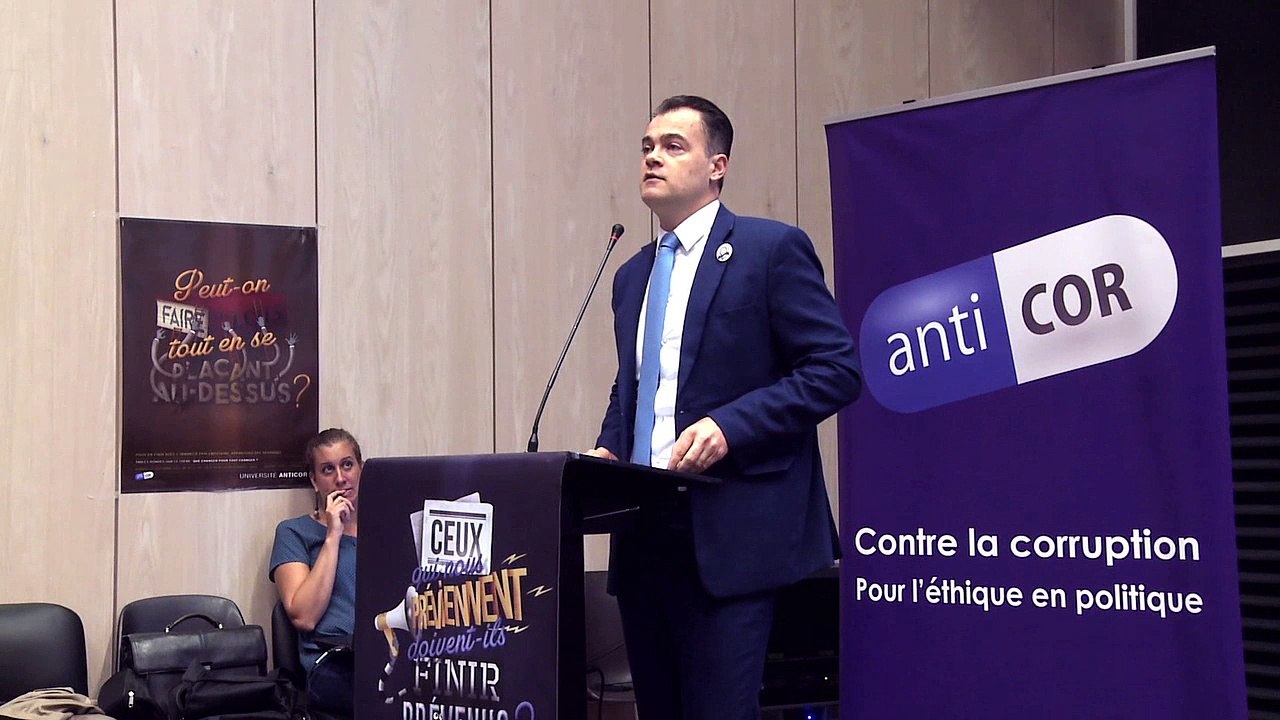 Université d'ANTICOR 2016 - Jean-Christophe PICARD