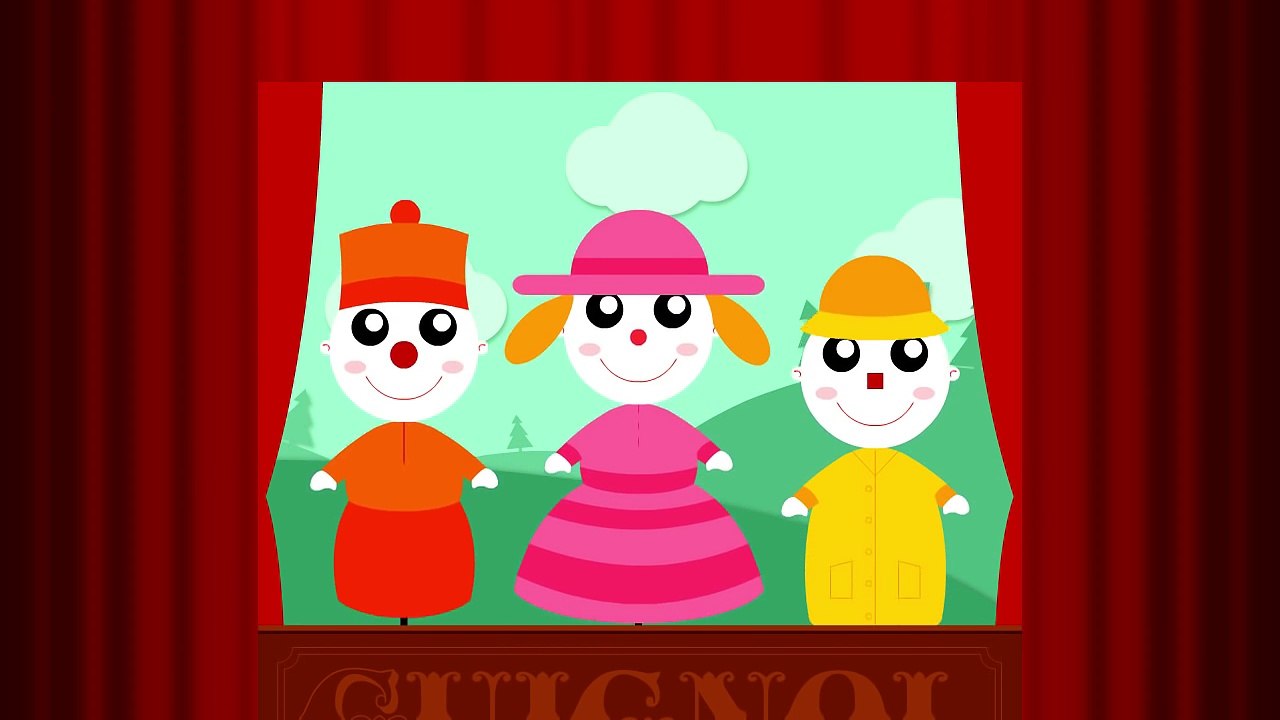 AINSI FONT FONT FONT LES PETITES MARIONNETTES ♫ Comptines maternelles - la récré des ptits loups