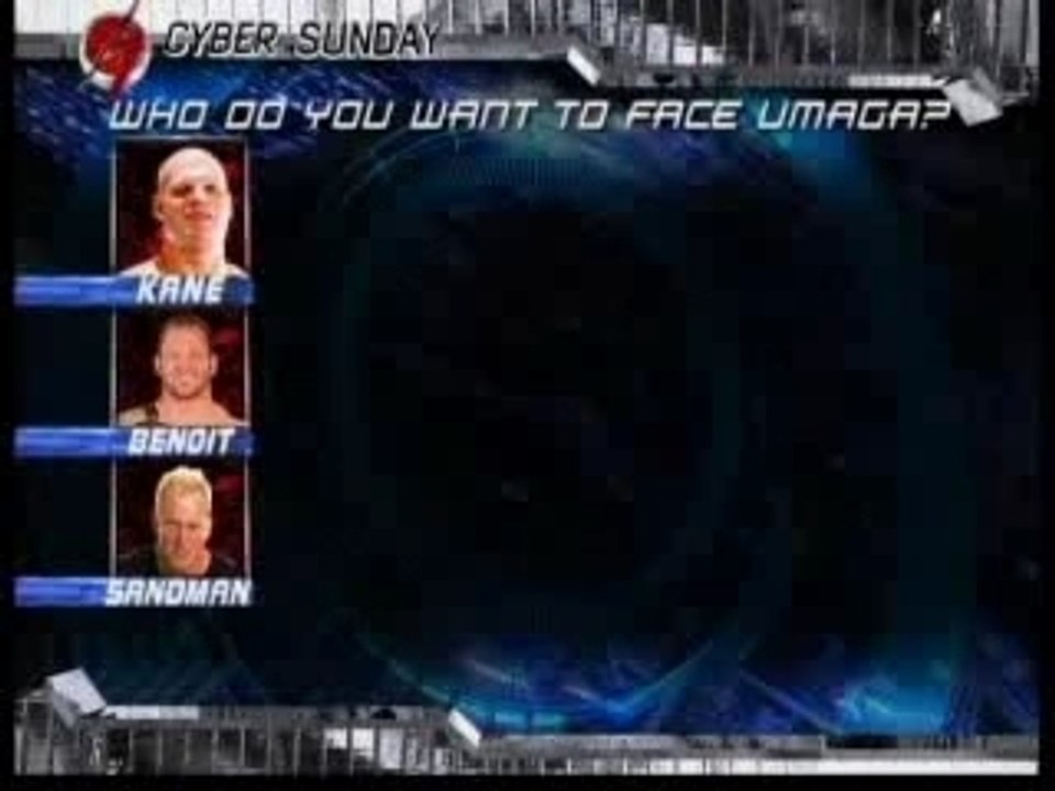 Cyber Sunday -Kane vs Umaga