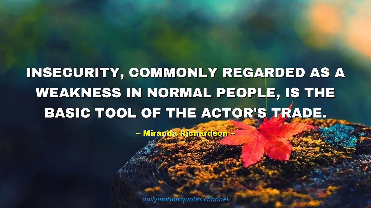 Miranda Richardson Quotes #2