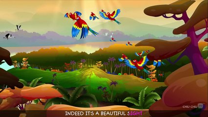 Color Songs - The GREEN Song _ Learn Colours _ Preschool Colors Nursery Rhymes _ ChuChu TV-uDGKOXr7qPw
