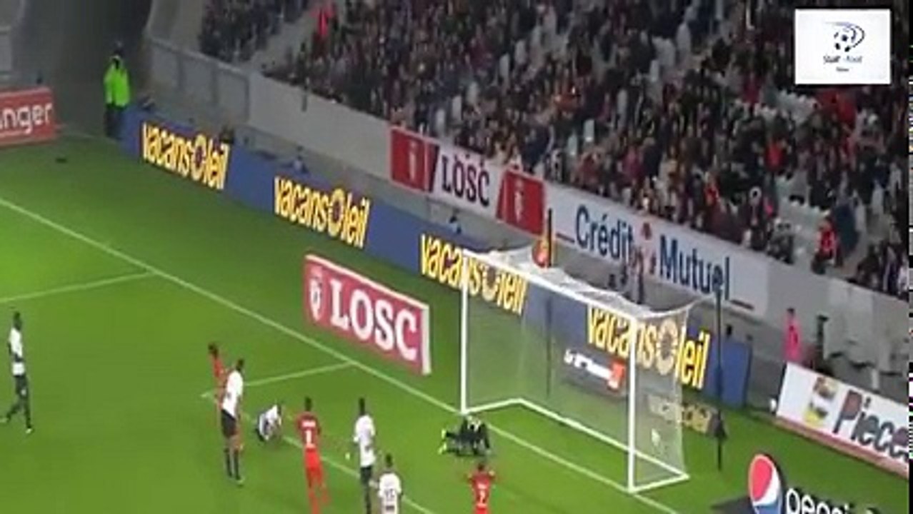 But Lille vs Paris St Germain 1-0 Ligue française 28_10_2016