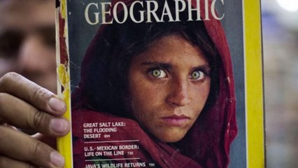 Berühmtes afghanisches "Mädchen mit den grünen Augen" in Haft