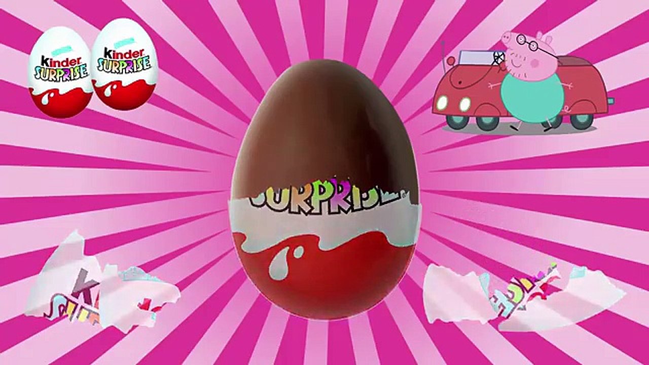 Kinder Surprise Eggs Peppa Pig Mickey Mouse Paw Patrol Bubble Guppies Avengers