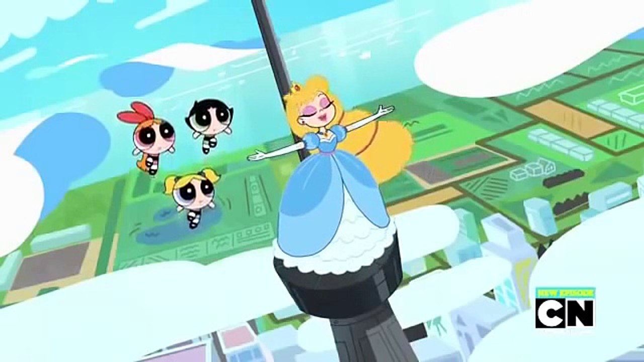 The Powerpuff Girls | Princess Blue Bell Saves The Day | Cartoon World