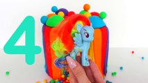 Play Doh Dippin Dots Surprise Cake Peppa Pig MLP Ariel Toy Story Inside Out Minions RainbowLearning
