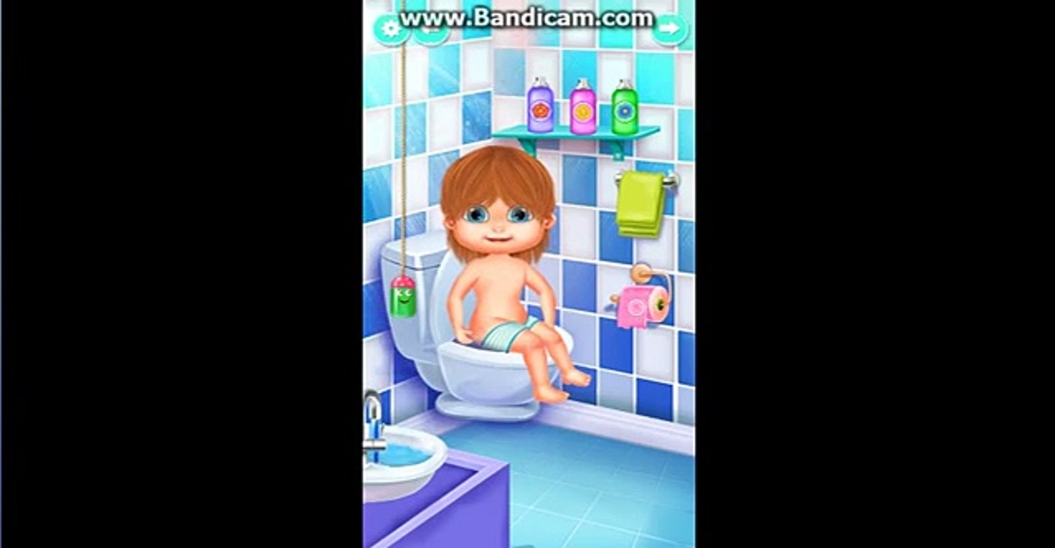 ⁣Игра Купать малыша - Детская ванна / Game Baby bath
