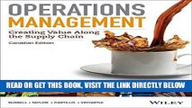 [Free Read] Operations Management: Creating Value Along the Supply Chain, Canadian Edition Full