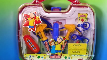 CAILLOU The Calliou Doctor Kit And Mickey Mouse Clubhouse Doctor Kit Toy Video