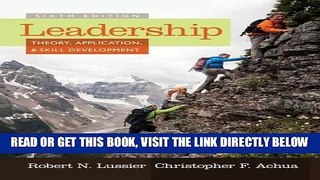 [Free Read] Leadership: Theory, Application,   Skill Development Full Online