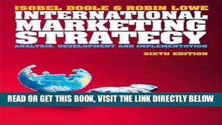 [Free Read] International Marketing Strategy (with CourseMate   eBook Access Card) Full Online